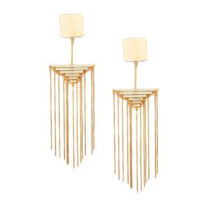 Hiratekinternational artificial earrings