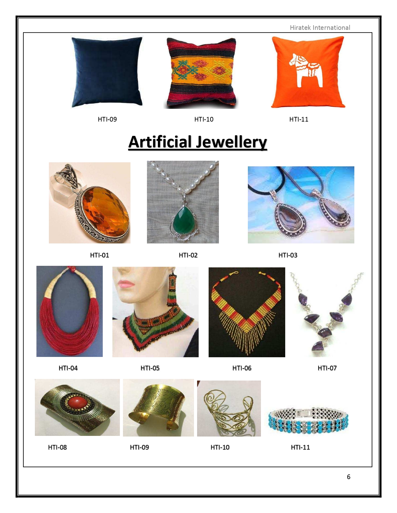 hiratekinternational Artifical Jewelleryy